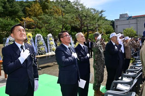 제62주년 월남전참전 강원특별자치도 전몰장병 합동 추모제