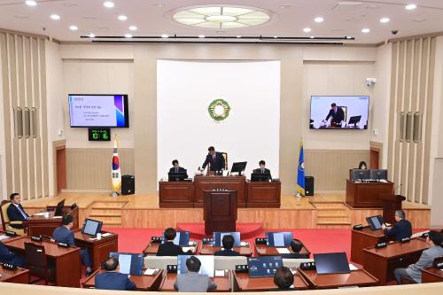 제299회 화천군의회 정례회 제2차 본회의(군정질문)