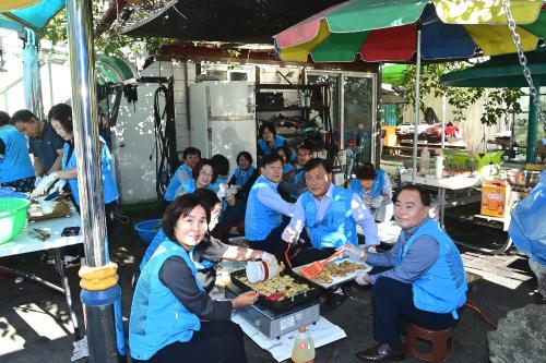 화천읍지역 사회보장협의체 사랑의 음식나눔 행사