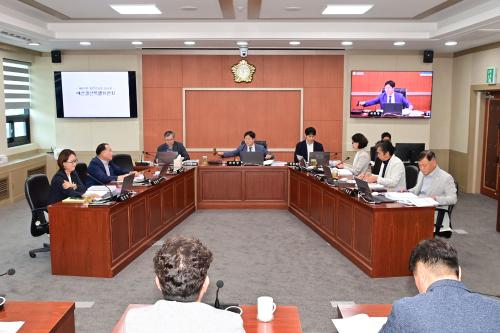 제297회 화천군의회 임시회 제3차 예결특위
