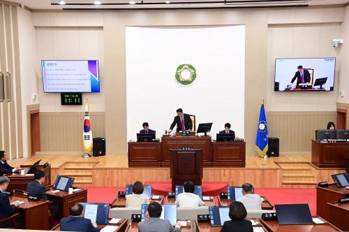 제297회 화천군의회 임시회 제6차 본회의