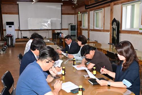 재단법인 화천한옥학교 교육과정 및 시설현황 확인차 방문